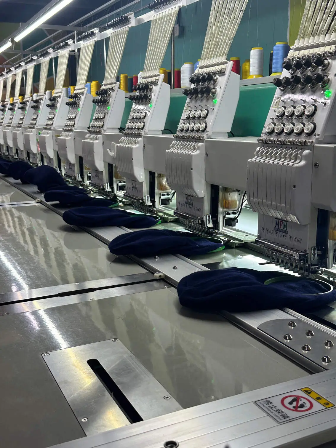 Máquina de bordados industrial MH Fire